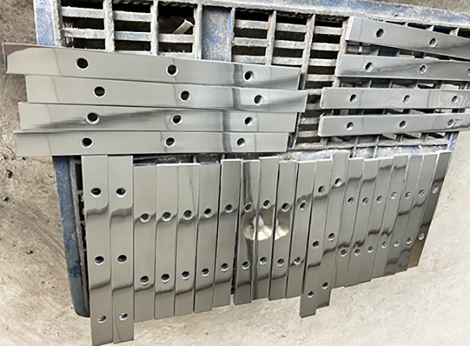 Aluminium target plate