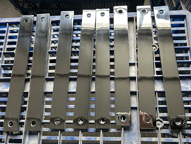 Aluminium target plate