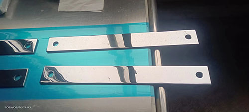 Aluminum target plate