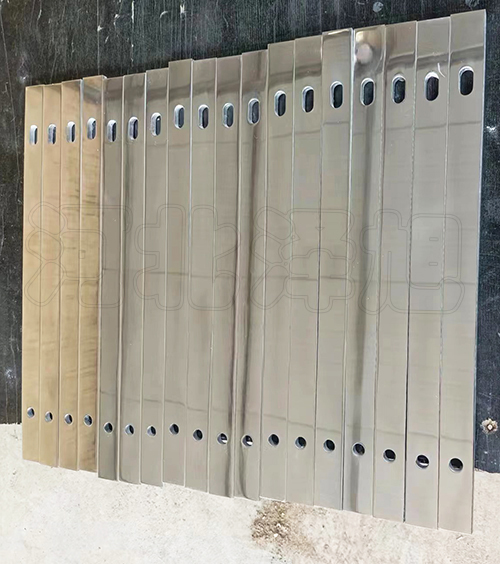 Aluminium target plate
