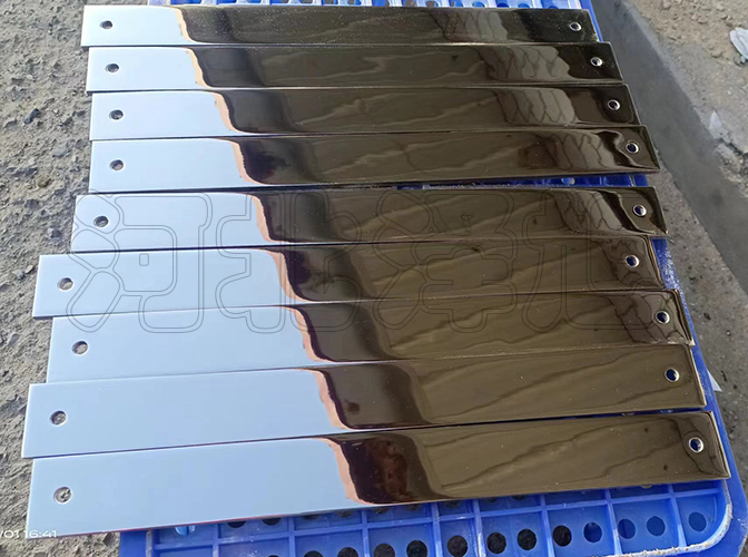 Aluminium target plate