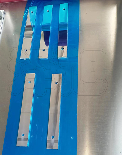 Aluminium target plate