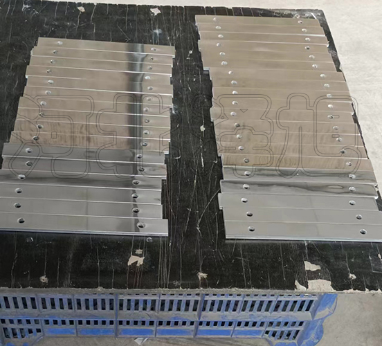 Aluminium target plate