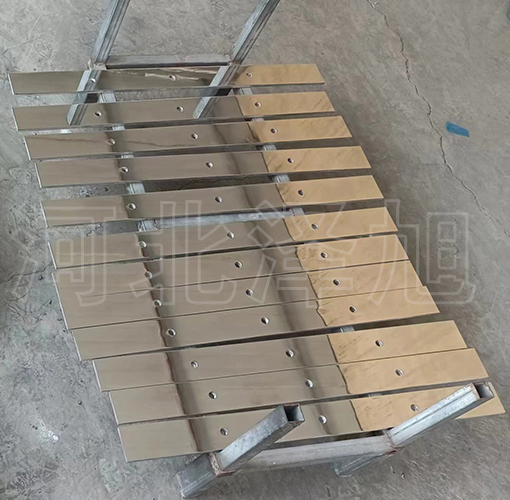 Aluminium target plate