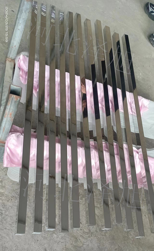 Aluminium target rod