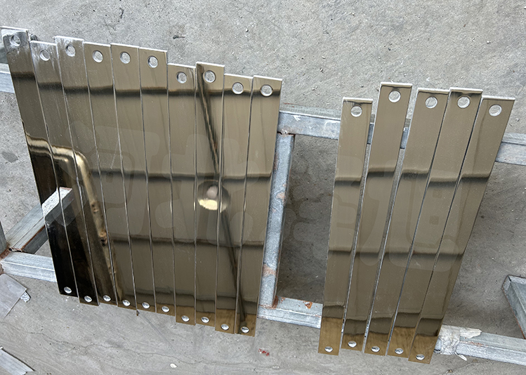 Aluminium target plate