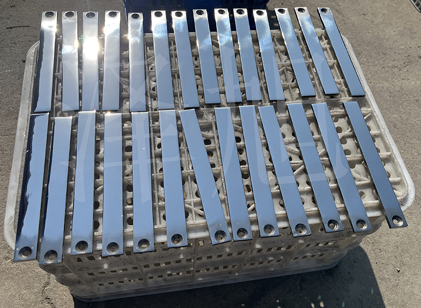 Aluminium target plate
