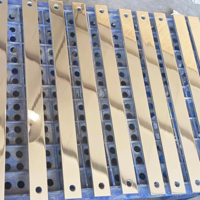 Aluminium target plate
