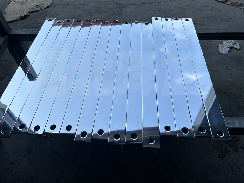 Aluminium target plate