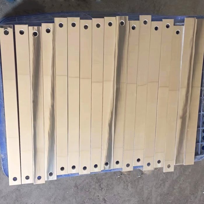 Aluminium target plate