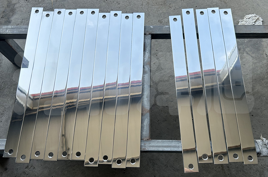 Aluminium target plate