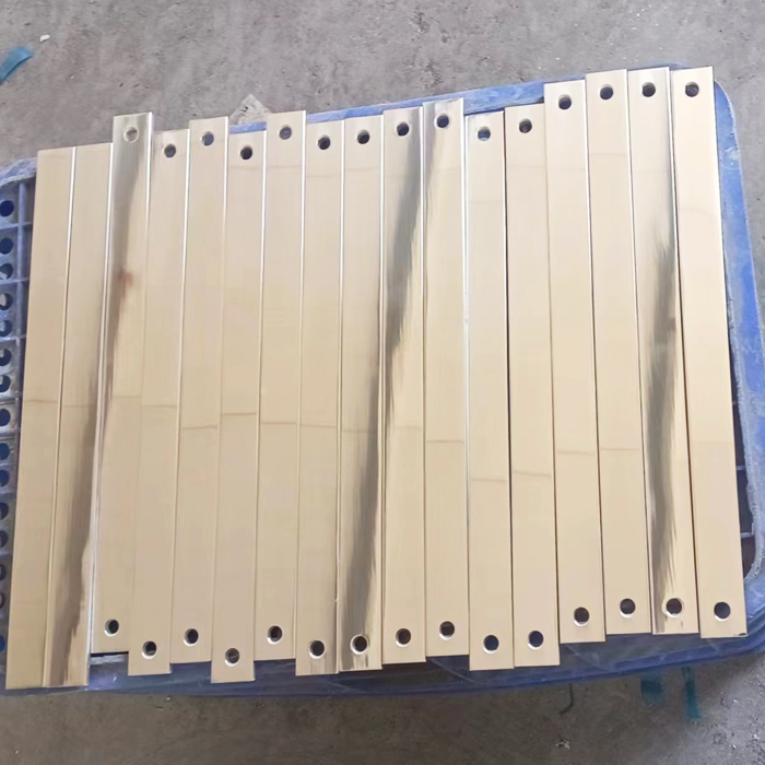Aluminium target plate