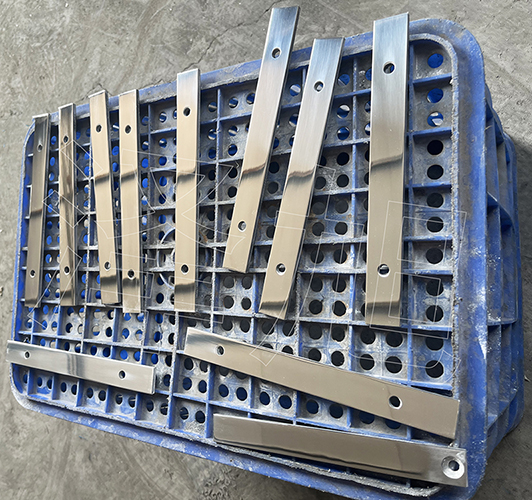 Aluminium target plate