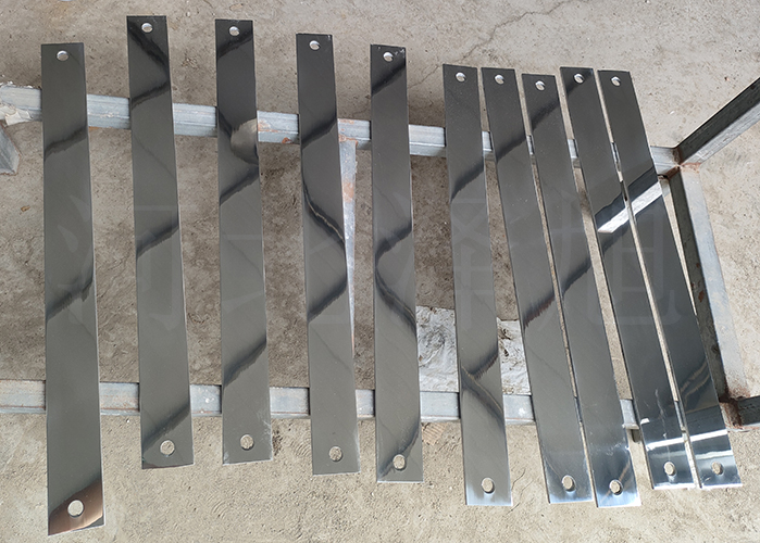 Aluminium target plate