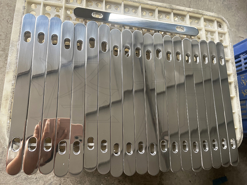 Aluminium target plate